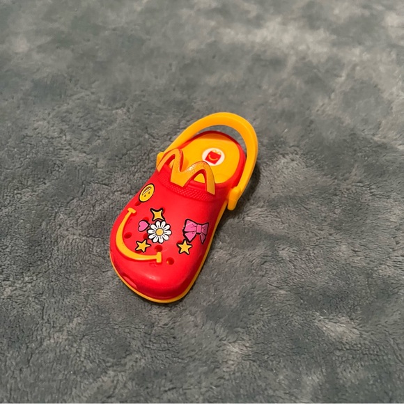 McDonald's Other - McDonalds‎ Happy Meal Crocs Keychain Red Yellow Collectible Toy Clip On